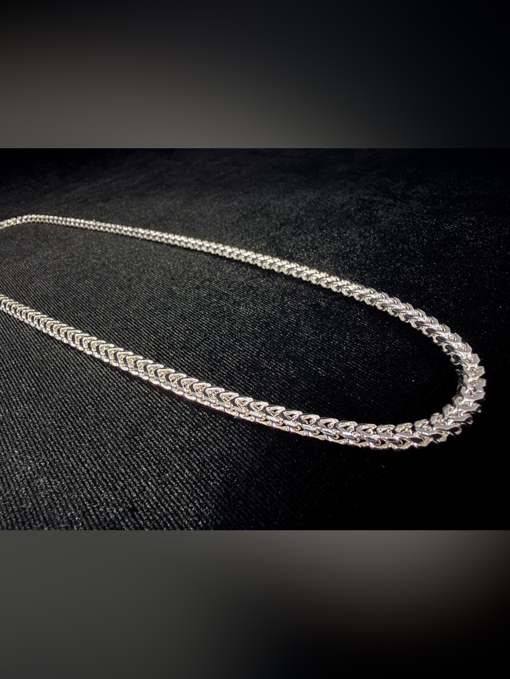 Franco Italy 925 Stamped Silver filled 22in 5MM necklace. 36.4g. It’s yours!